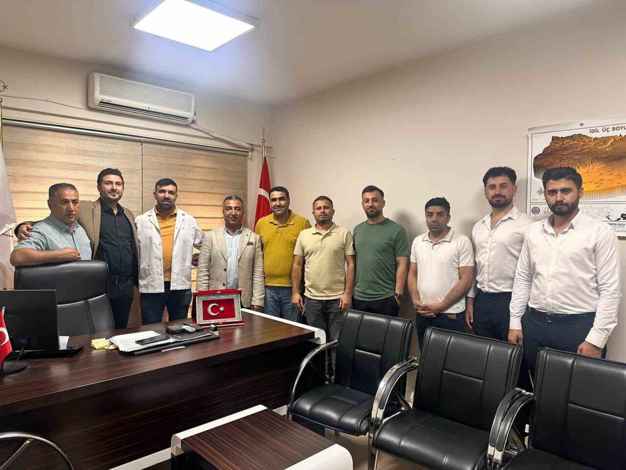 Sağlık-Sen Şırnak Şube Başkanı Sabgatullah Anmal, İdil İlçe Sağlık Müdürü