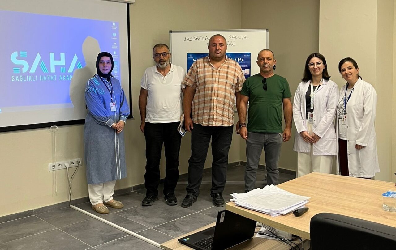 DÜZCE(İHA) – Düzce’nin Akçakoca ilçesinde Sağlıklı Hayat Merkezi tarafından verilen