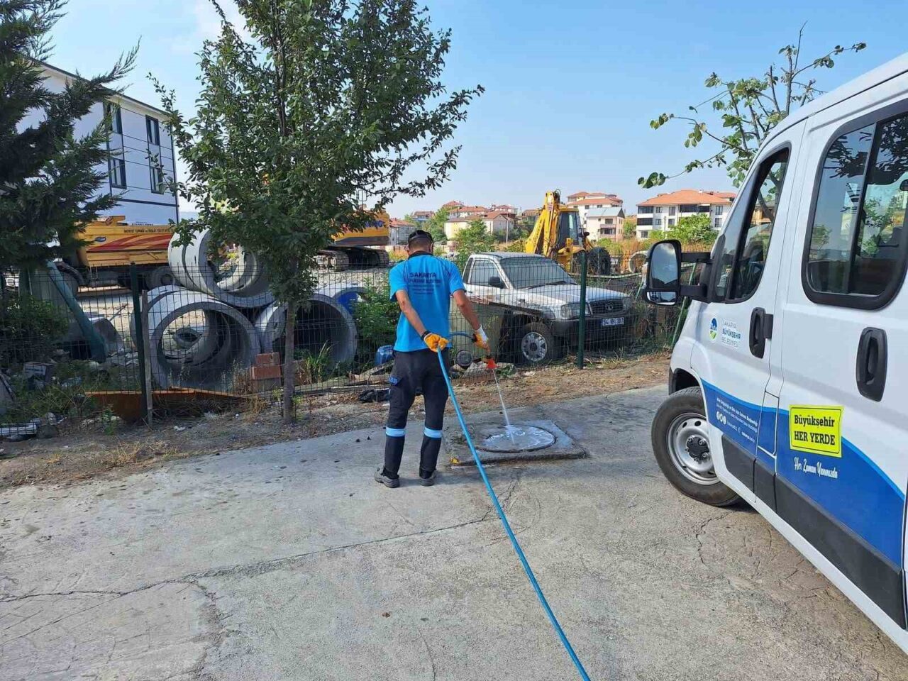 Sakarya Büyükşehir Belediyesi, halk sağlığını tehdit eden vektörlerle mücadele çerçevesinde