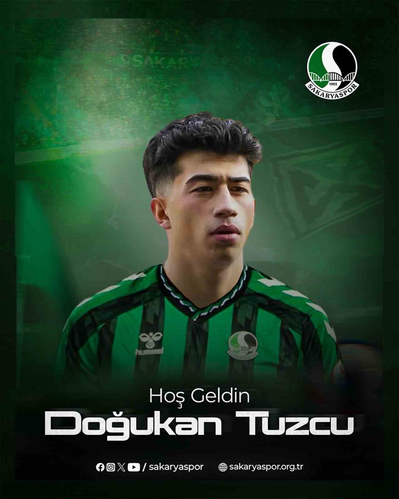 Sakaryaspor, 19 yaşındaki sol bek Doğukan Tuzcu’yu kadrosuna kattı. Trendyol