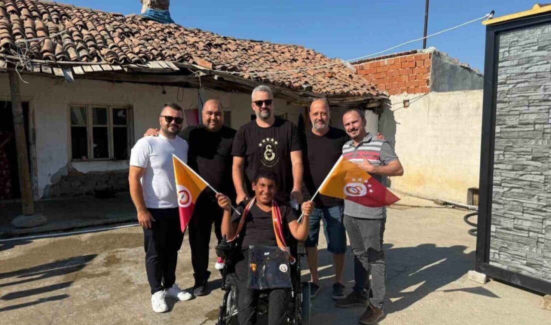 Manisa’nın Salihli ilçesindeki Galatasaray Taraftarlar Derneği, sarı kırmızı renklere gönül