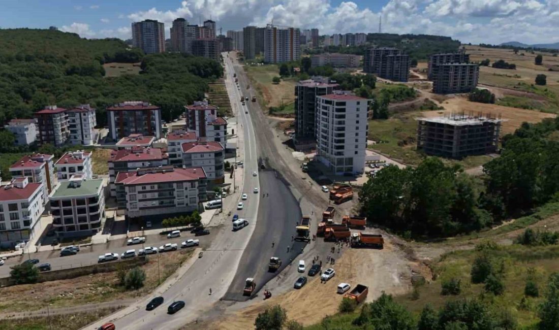 Samsun Büyükşehir Belediyesi, Recep Tayyip Erdoğan Bulvarı’nda başlatılacak altyapı ve