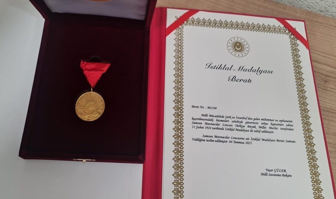 Milli Mücadele döneminde gösterdiği yararlılık dolayısıyla 1924 yılında Türkiye Büyük