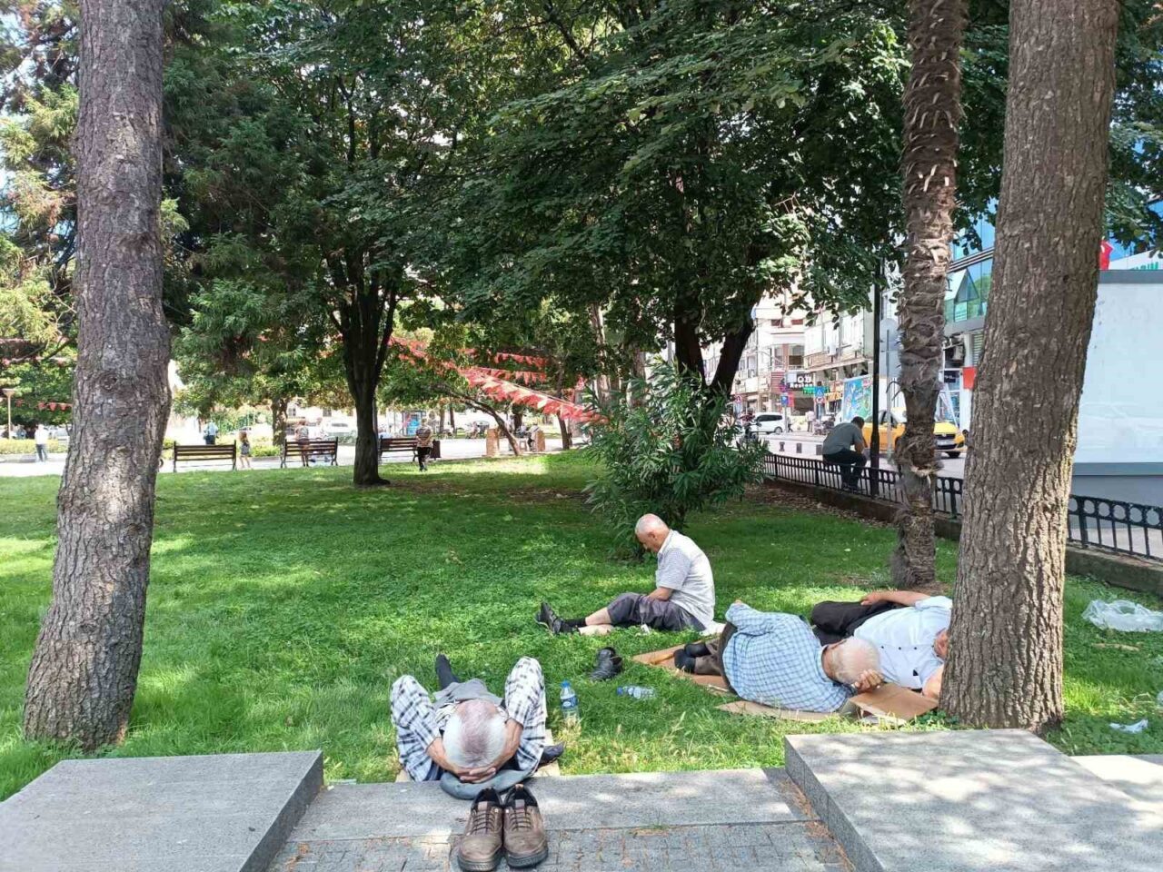 Kuzey Afrika kaynaklı sıcak hava dalgası etkisindeki Samsun, tarihinin en