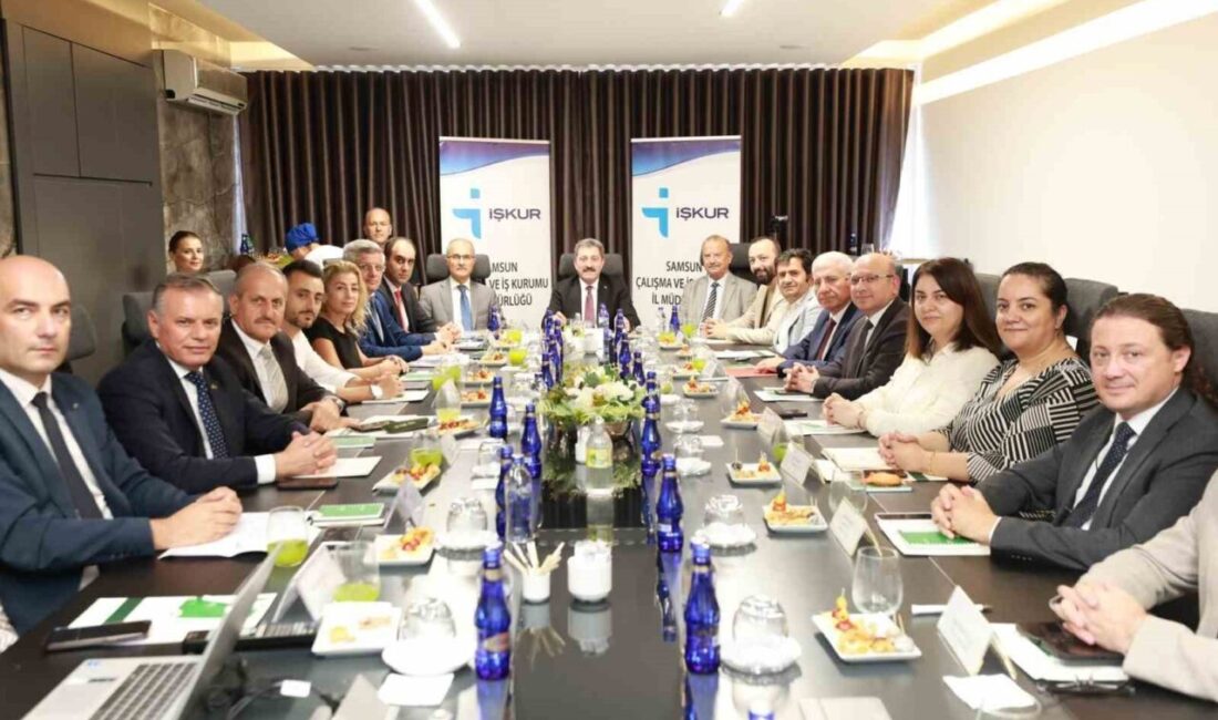 Samsun İl İstihdam ve Mesleki Eğitim Kurulu Toplantısı’nda engelli ve