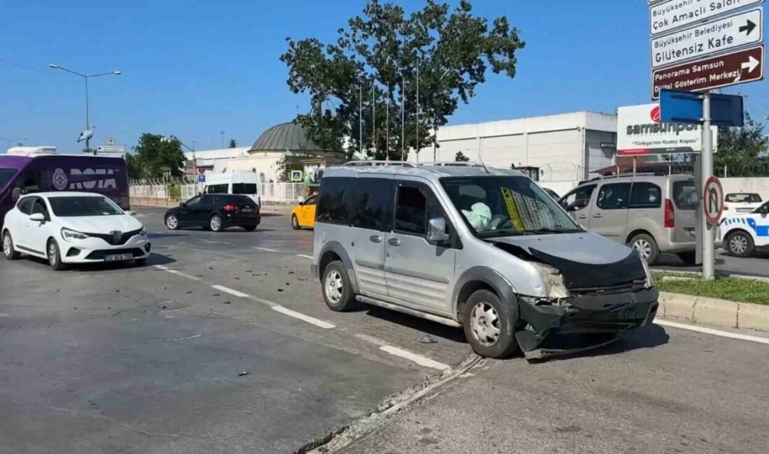 Samsun’da otomobil ile hafif ticari aracın çarpıştığı kazada 1 kişi