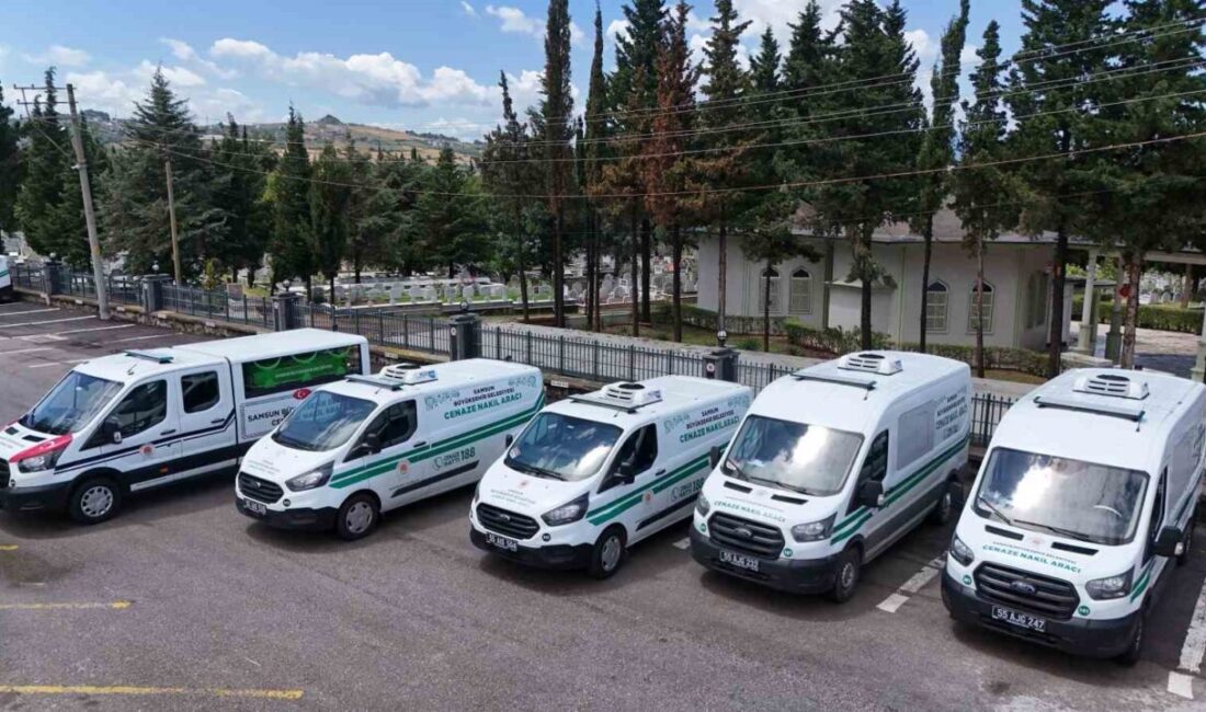 Samsun Büyükşehir Belediyesi cenaze hizmetleri noktasında yeni bir adım daha