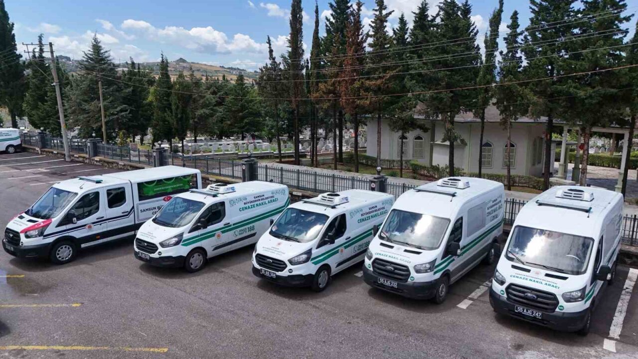 Samsun Büyükşehir Belediyesi cenaze hizmetleri noktasında yeni bir adım daha