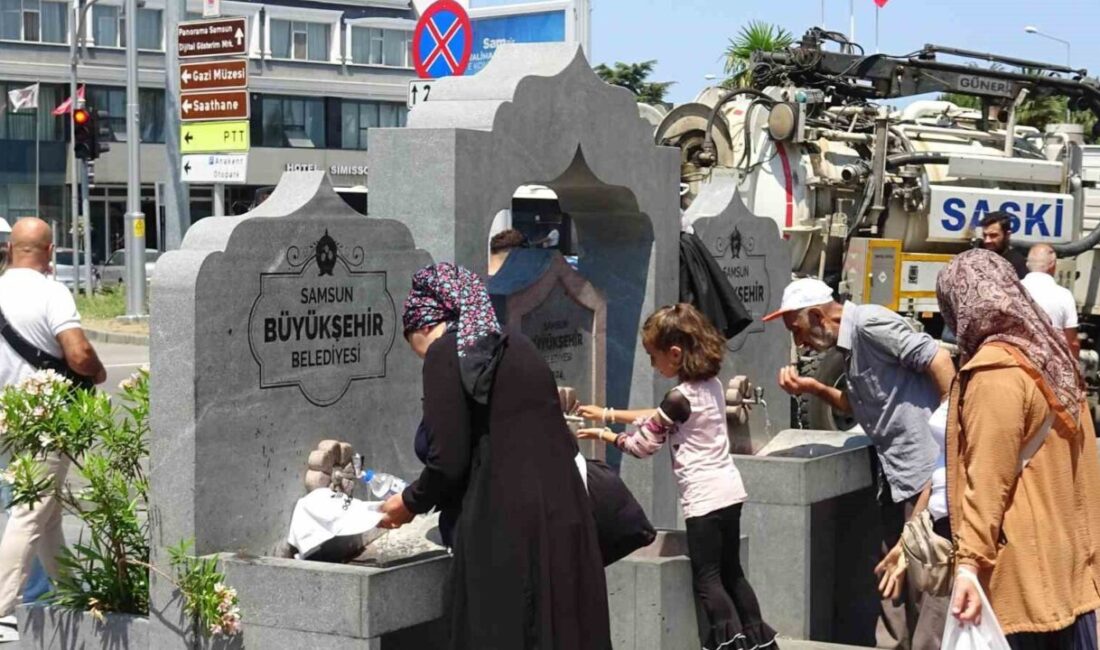 SAMSUN (İHA) – Afrika çöl sıcaklarının etkili olduğu Samsun’da hava