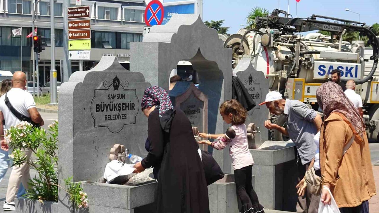 SAMSUN (İHA) – Afrika çöl sıcaklarının etkili olduğu Samsun’da hava