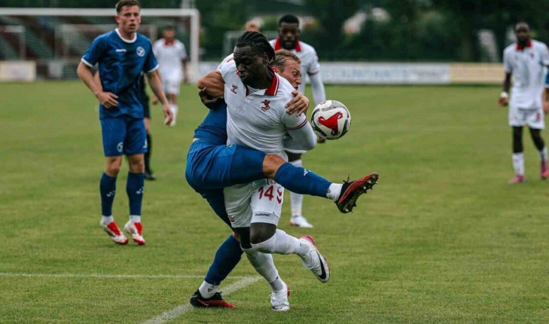 Yeni sezon hazırlıklarını Hollanda’da sürdüren Samsunspor, 3. hazırlık maçında Almere