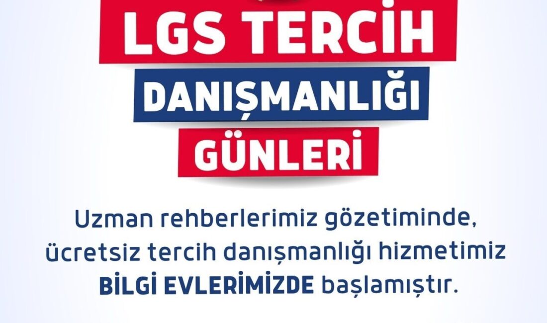 Sancaktepe Belediyesi, Liselere Geçiş Sistemi (LGS) tercih döneminde öğrencilere destek