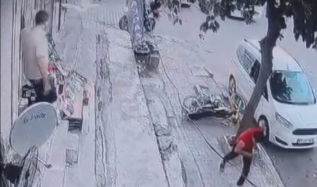 Şanlıurfa’nın Eyyübiye ilçesinde, polisin ’dur’ ihtarına uymayan ehliyetsiz motosiklet sürücüsü,