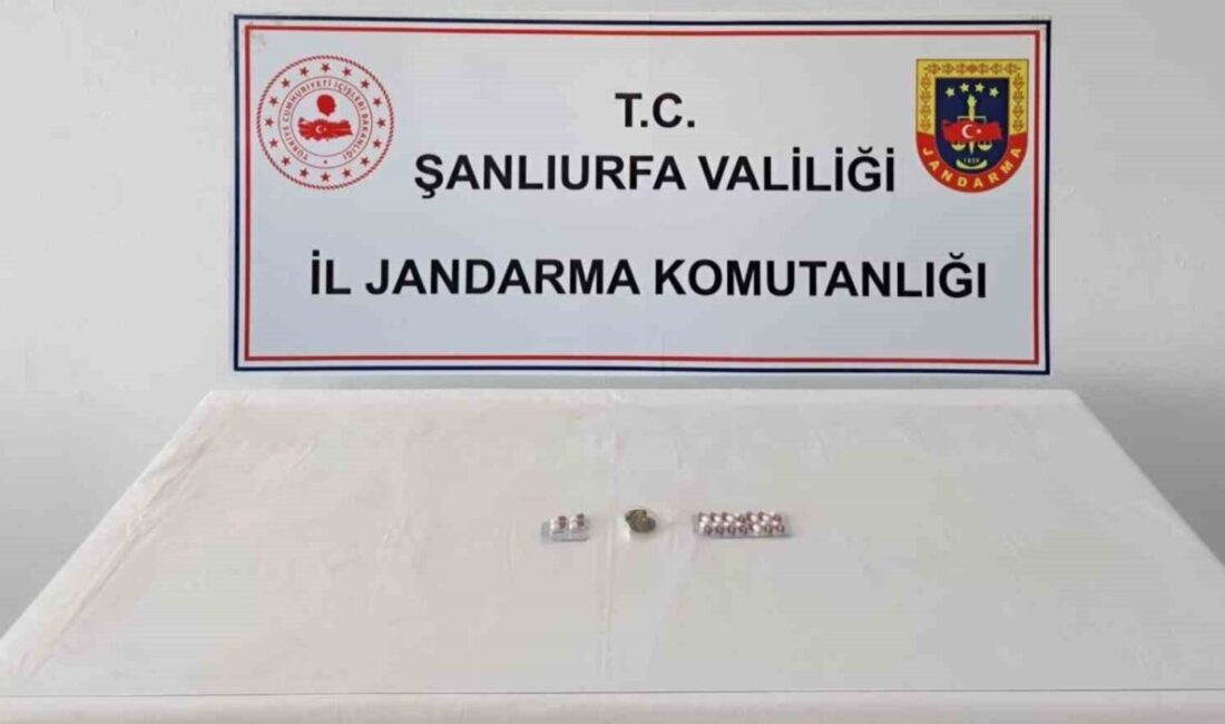 Şanlıurfa İl Jandarma Komutanlığı ekiplerince, narkotik suçlarla mücadele kapsamında Siverek,