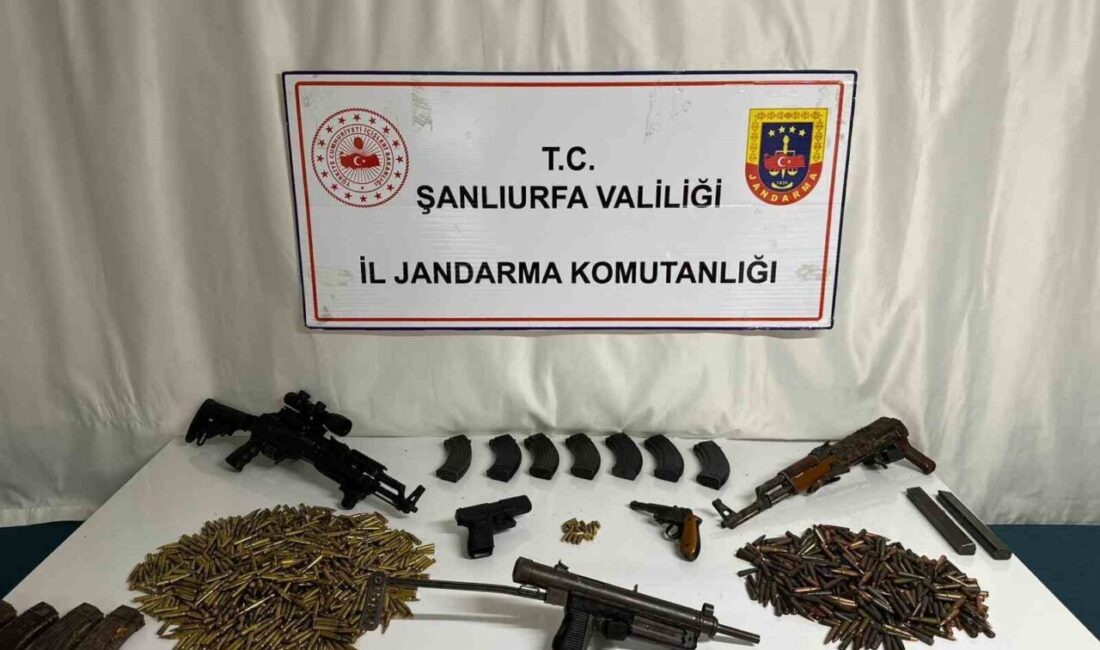 Şanlıurfa İl Jandarma Komutanlığı ekiplerince, yasa dışı ve ruhsatsız silahlanmayla