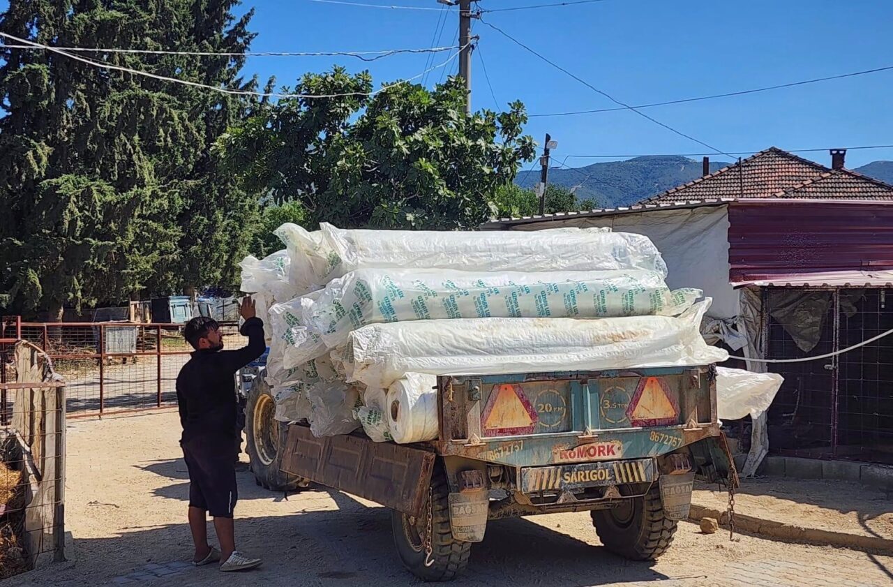 Manisa’nın dünyaca ünlü çekirdeksiz sofralık üzüm üretim merkezlerinden Sarıgöl Ovası’nda