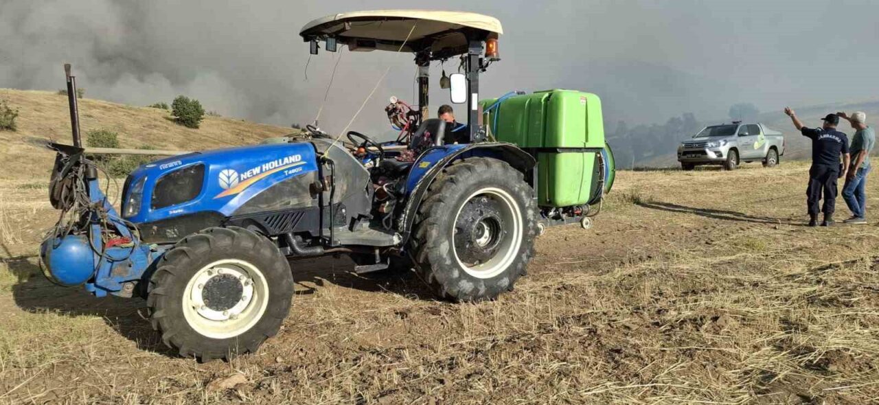 Manisa’nın Sarıgöl ilçesine bağlı Ziyanlar Mahallesi Türkmen Tepe mevkiinde, dere