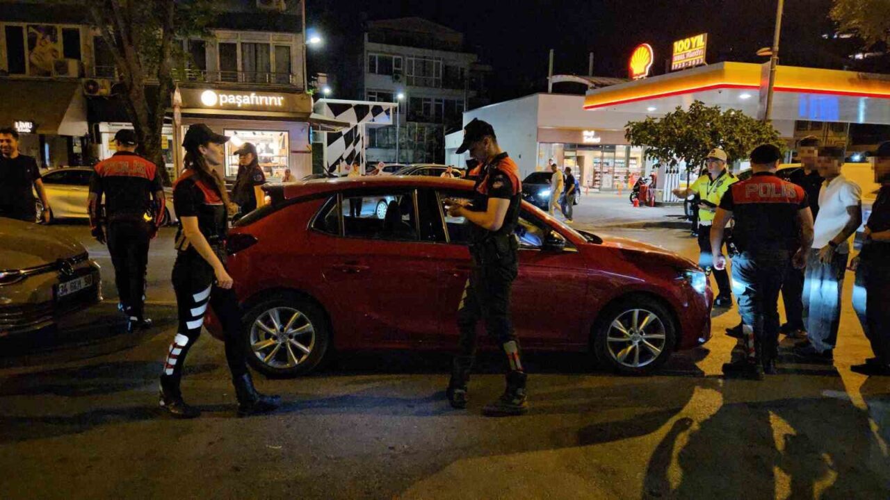 İstanbul Sarıyer’de dün akşam saatlerinde genel güvenlik ve asayiş uygulaması
