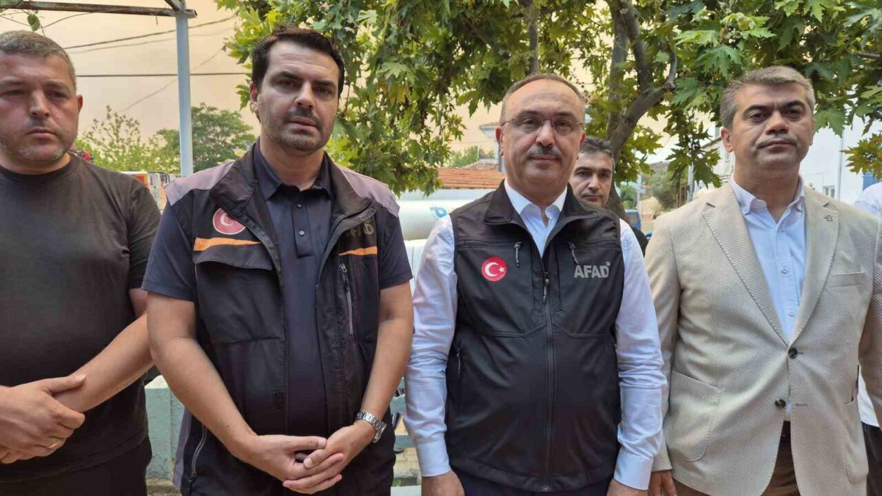 Tekirdağ Valisi Recep Soytürk ve AK Parti Tekirdağ Milletvekili Gökhan