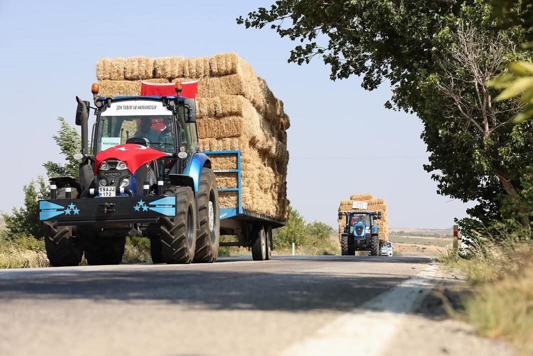 Tekirdağ Malkara’dan Şarköy’de meydana gelen orman yangınında zarar gören üreticilere