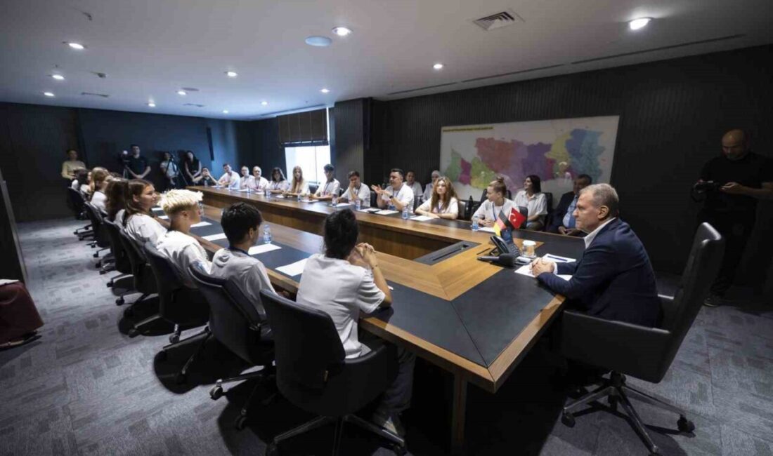 Mersin Büyükşehir Belediyesinin ‘Kardeş Şehirler Öğrenci Değişim Programı’ kapsamında Almanya’nın