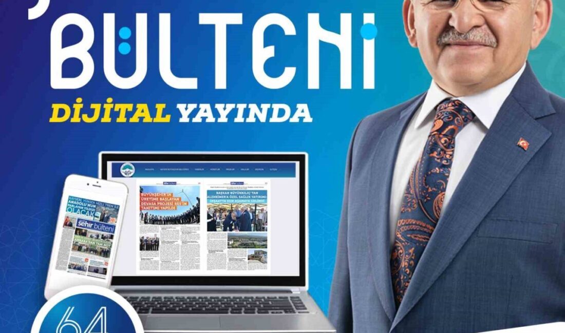 Kayseri Büyükşehir Belediyesi’nin yatırımlarına Ankara’dan gelen övgülerin manşet olduğu Şehir