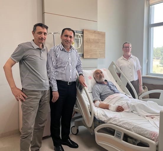Aile ve Sosyal Hizmetler İl Müdürü İlkay Türkoğlu, şehit babası