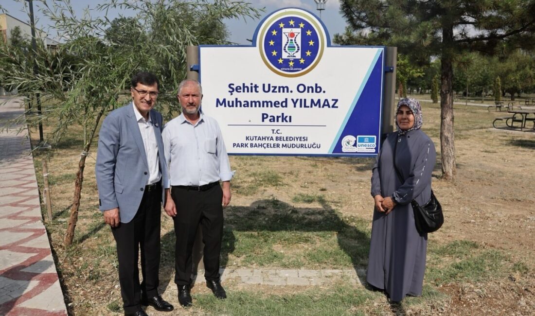 Kütahya Belediyesi, şehitlerin aziz hatıralarını yaşatmak amacıyla yürüttüğü çalışmalara bir