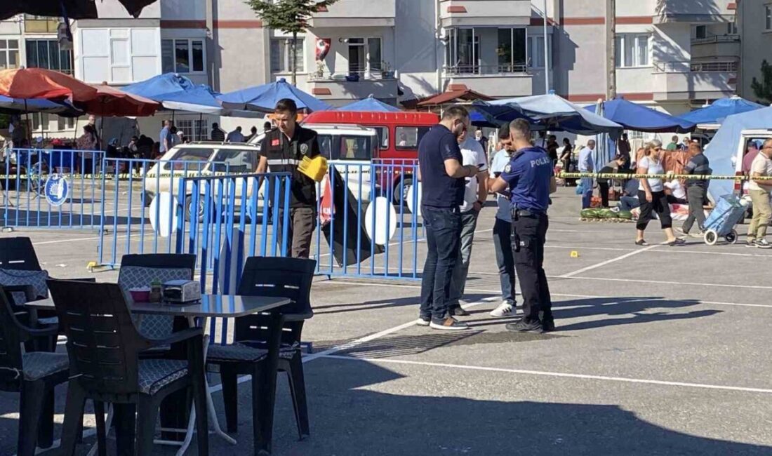 Çorum’da semt pazarında yer anlaşmazlığı sebebiyle çıkan silahlı kavgada yaralanan