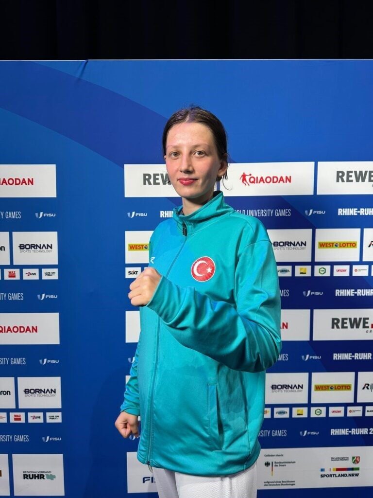 Milli taekwondocu Şevval Çakal, FISU 2025 Dünya Yaz Üniversite Oyunları’nda