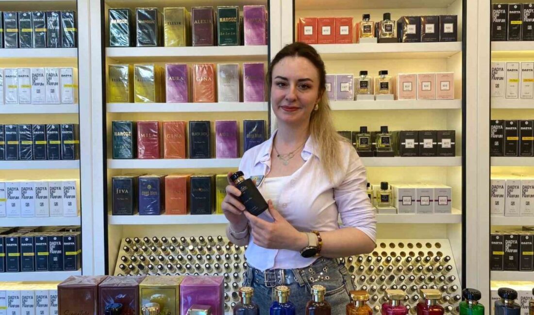 Eskişehir’de sıcaklardan bunalan vatandaşlar ağır kokular yerine ferah kokuları tercih