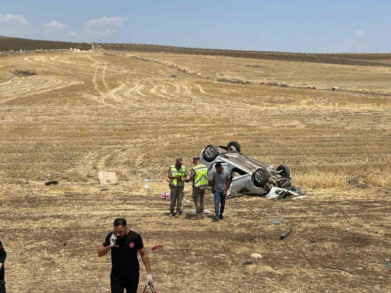 Siirt’in Kurtalan ilçesinde meydana gelen trafik kazasında bir kişi yaralandı.