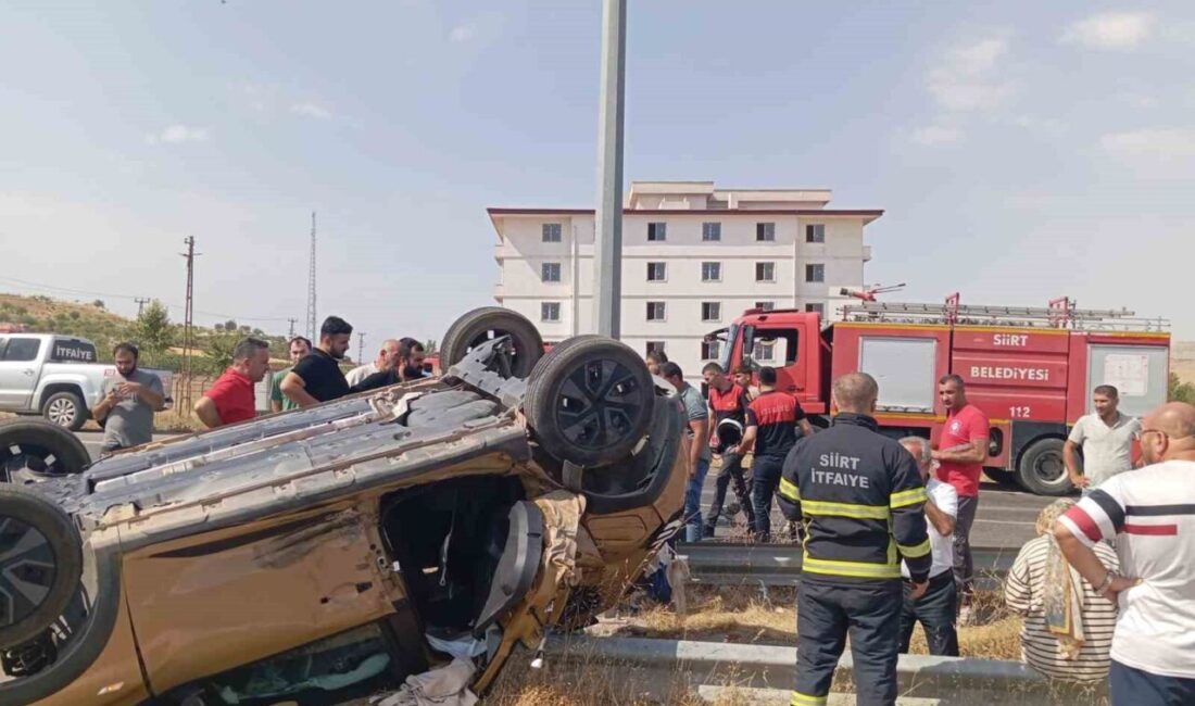 Siirt’te otomobil ile pikabın çarpıştığı kazada 3 kişi yaralandı. Doğan
