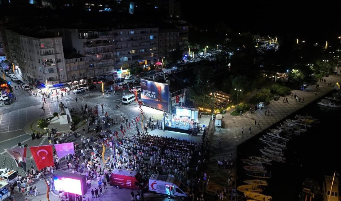 İstanbul Silivri’de 15 Temmuz Demokrasi ve Millî Birlik Günü dolayısıyla