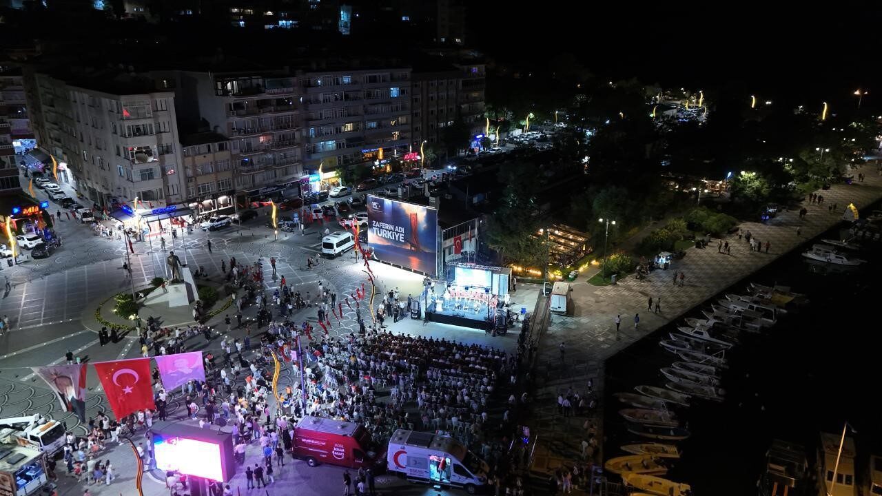 İstanbul Silivri’de 15 Temmuz Demokrasi ve Millî Birlik Günü dolayısıyla