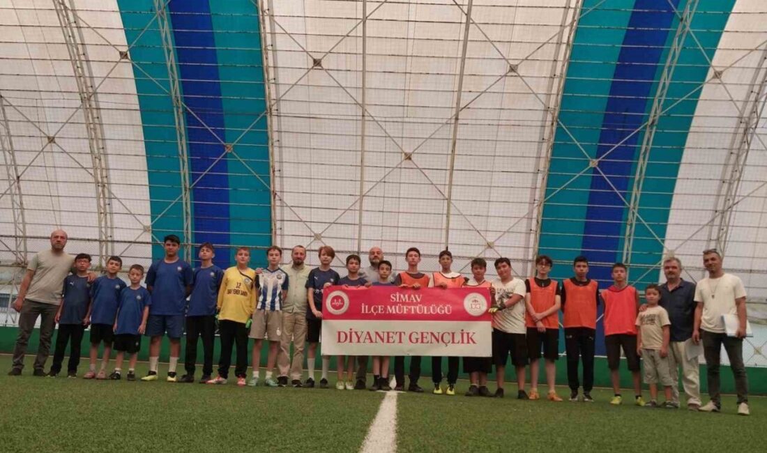 Simav İlçe Müftülüğüne bağlı Yaz Kur’an Kursları arasında düzenlenen futbol