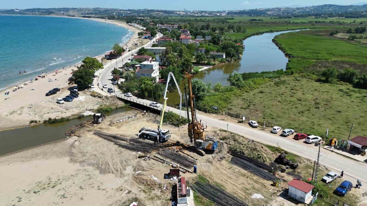 AK Parti Sinop İl Başkanı Yakup Üçüncüoğlu, Akliman mevkisinde yapımına