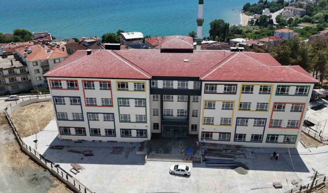 Sinop’ta 2023 yılı Eylül ayında yapımına başlanan Gelincik İlkokulu inşaatında