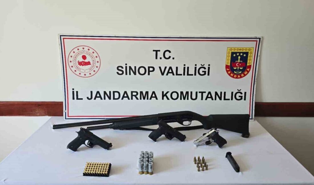 Sinop’ta köy düğününde havaya ateş eden 2 kişi, görüntülerin sosyal