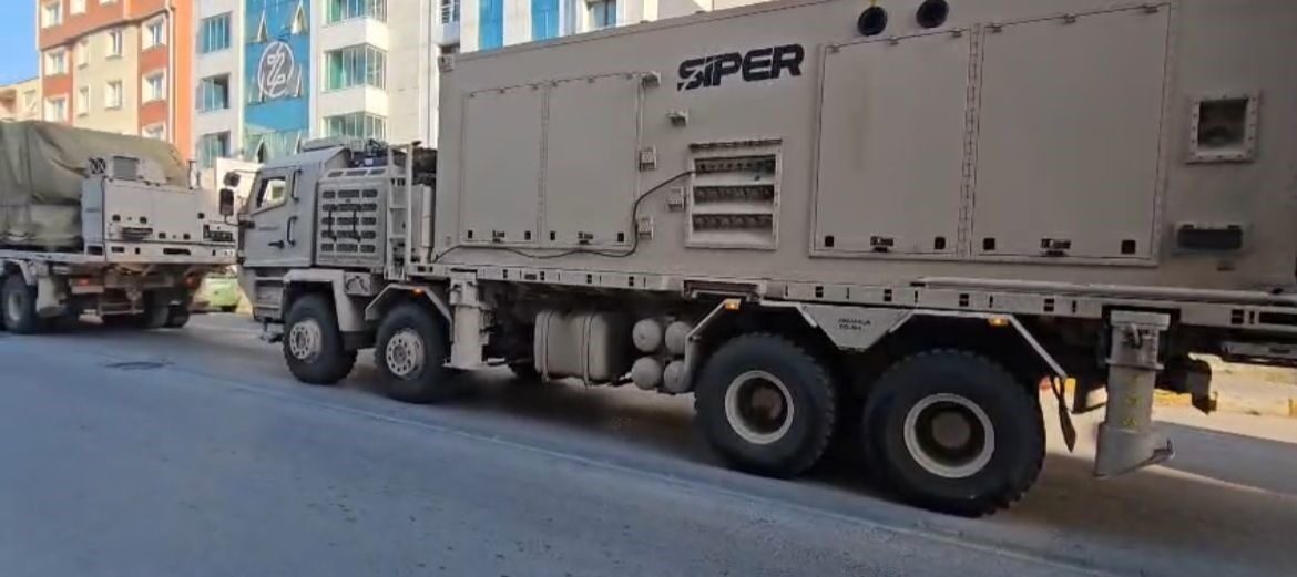 Türkiye’nin uzun menzilli hava savunma sistemi SİPER, test atışları için