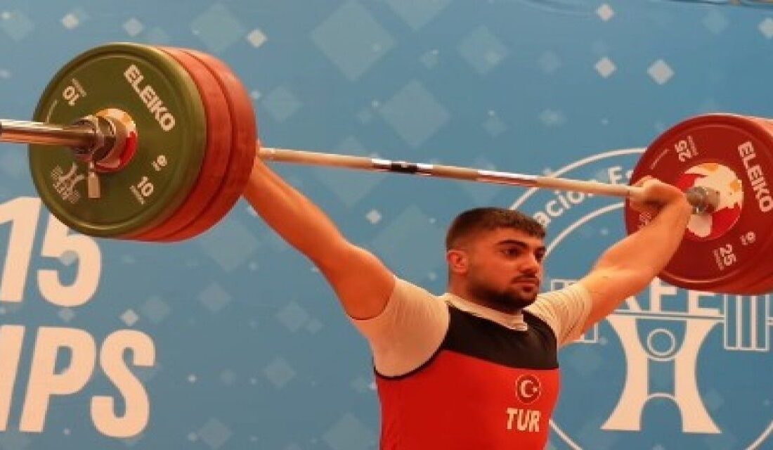 İspanya’nın Madrid kentinde düzenlenen Yıldızlar U15 Avrupa Halter Şampiyonası’nda Türkiye’yi