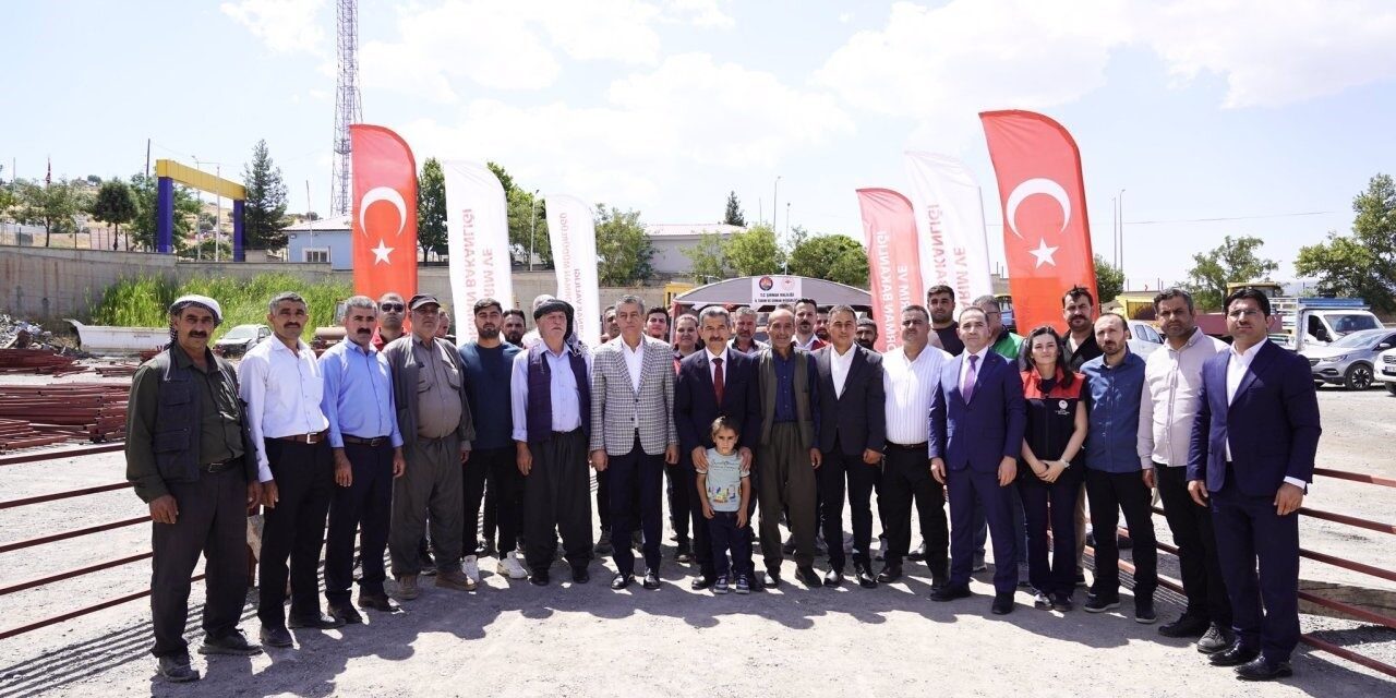 Şırnak Valiliği İl Özel idaresi tarafından desteklenen Şırnak İl Tarım