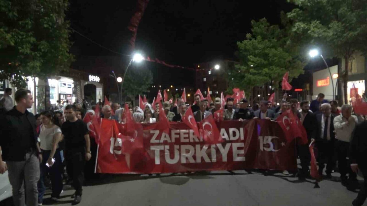 15 Temmuz Demokrasi ve Milli Birlik Günü dolayısıyla Şırnak’ta düzenlenen
