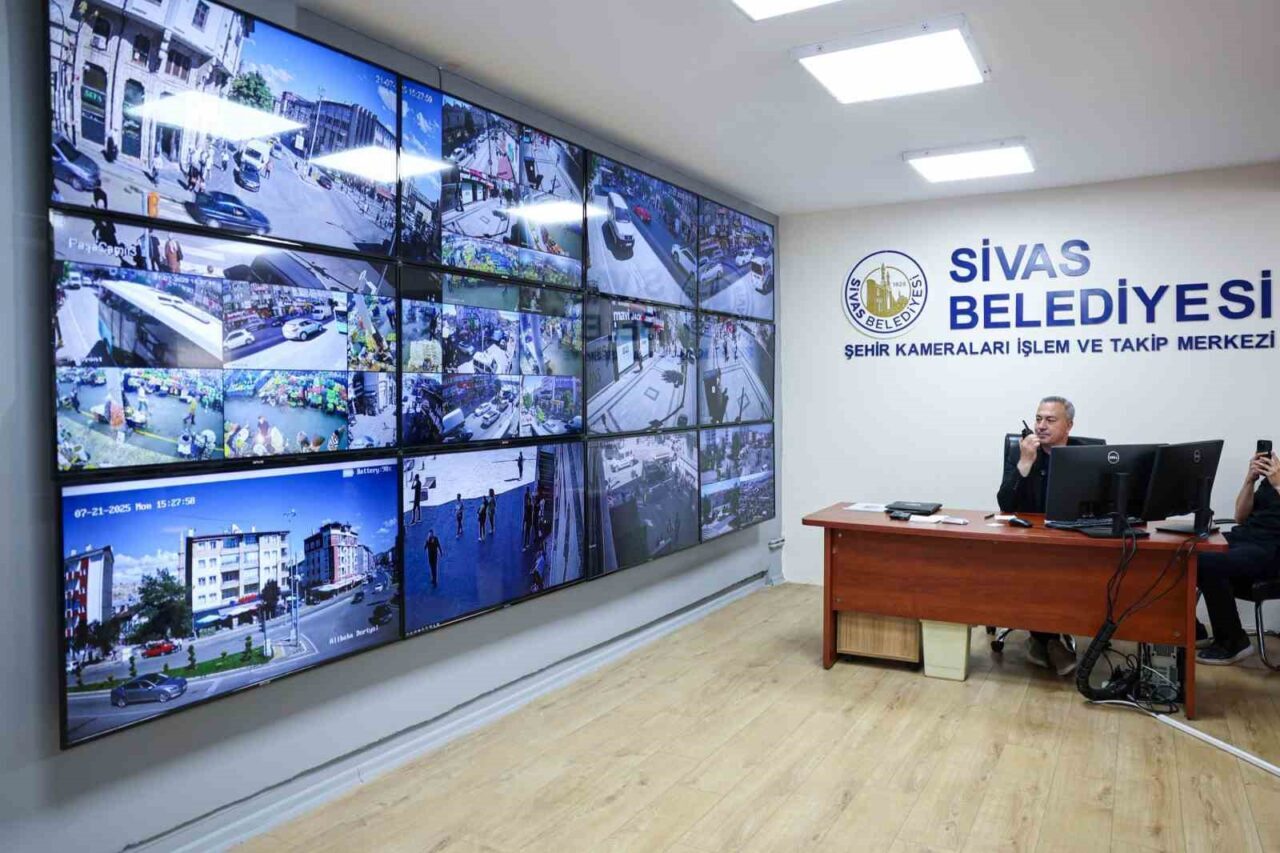 Sivas Belediyesi, şehir genelindeki çevre kirliliği ve güvenlik denetimini 568