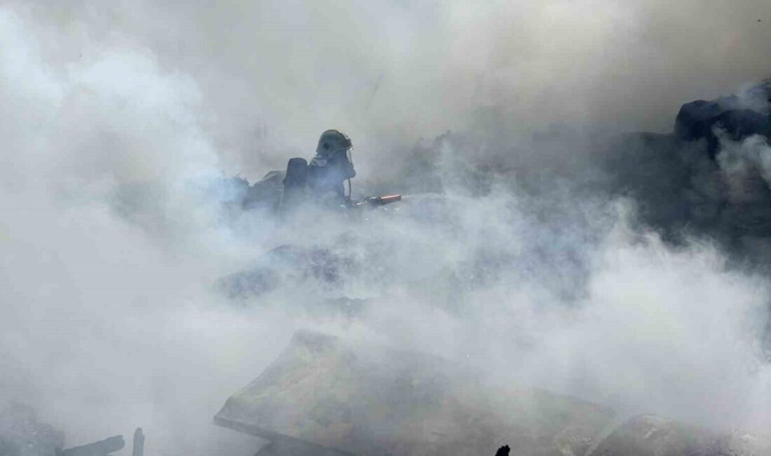 Sivas’ta atık malzemeler alev aldı, dumanı gökyüzünü kapladı Sivas’ta atık malzemelerin biriktirildiği kullanılmayan bir evin bahçesinde çıkan yangın,
