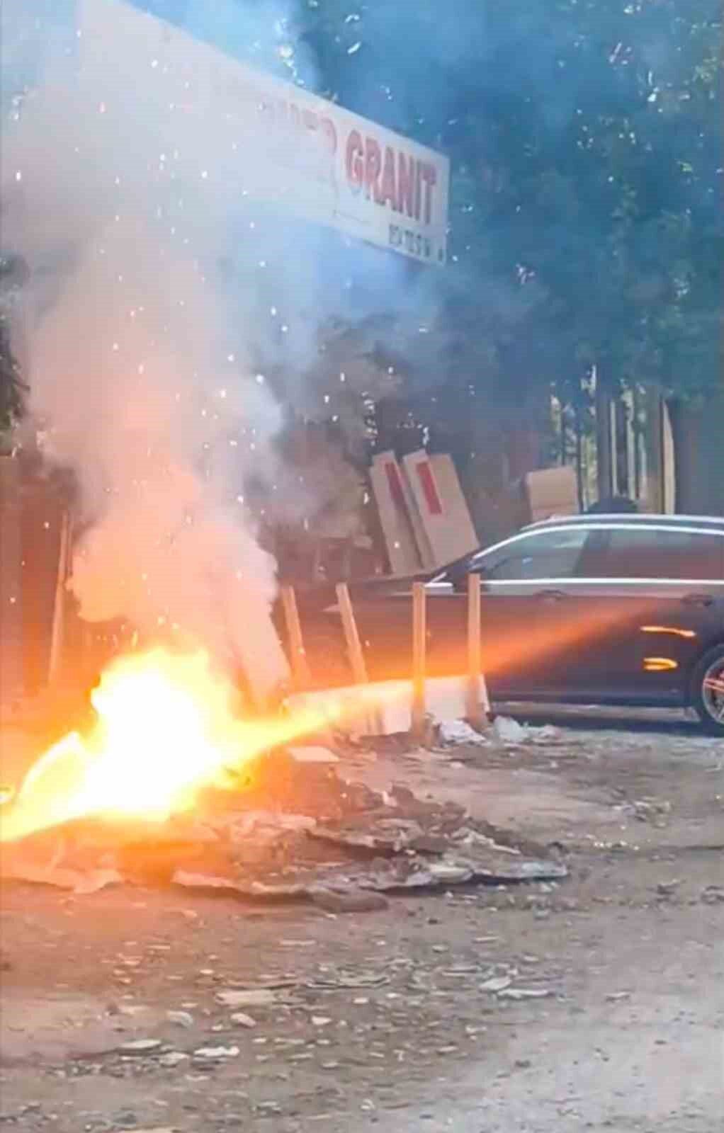 Şanlıurfa’nın Siverek ilçesinde yapılan altyapı kazısı sırasında elektrik kablolarının zarar