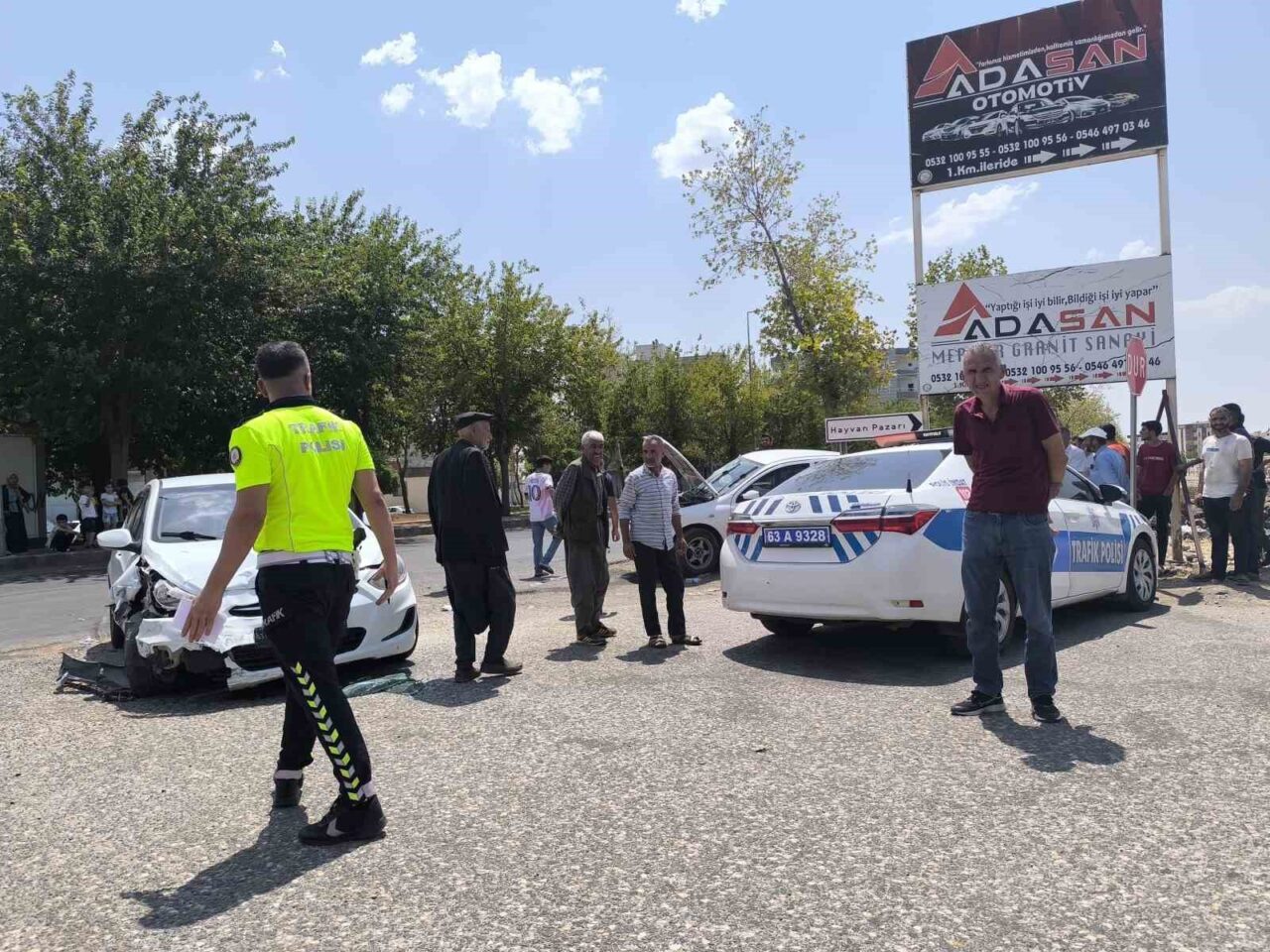 Şanlıurfa’nın Siverek ilçesinde meydana gelen iki ayrı trafik kazasında 4