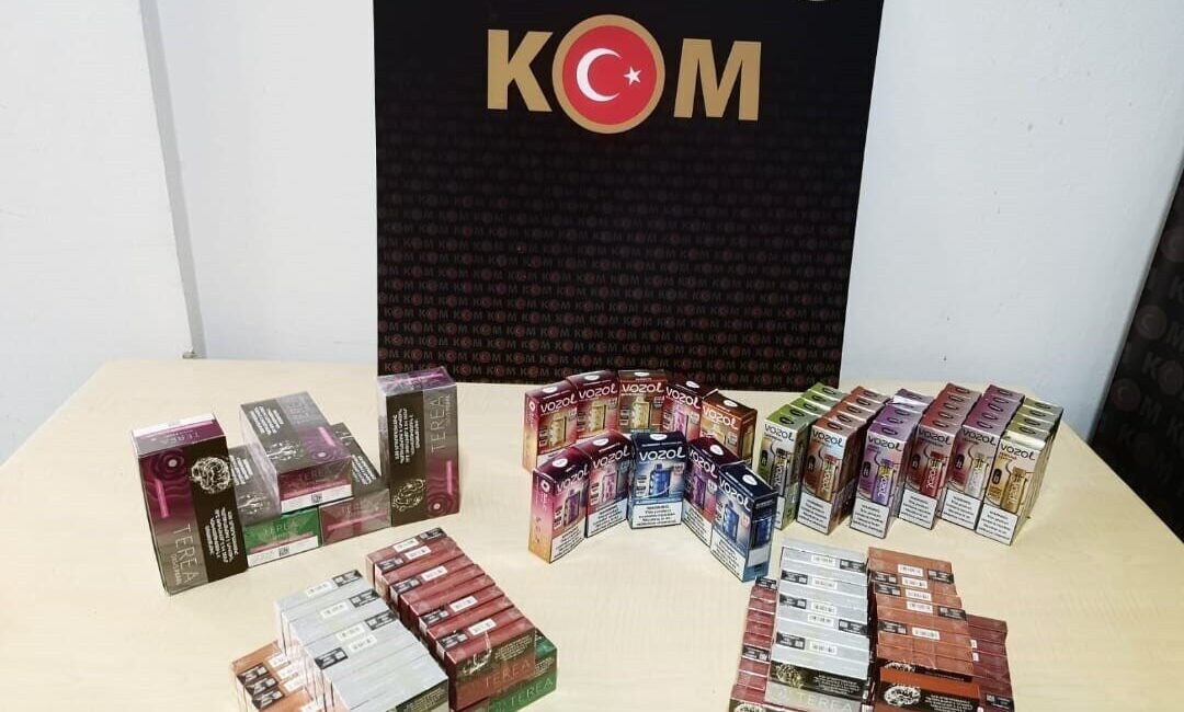 Aydın’ın Söke ilçesinde kaçakçılıkla mücadele kapsamında gerçekleştirilen operasyonda 40 adet