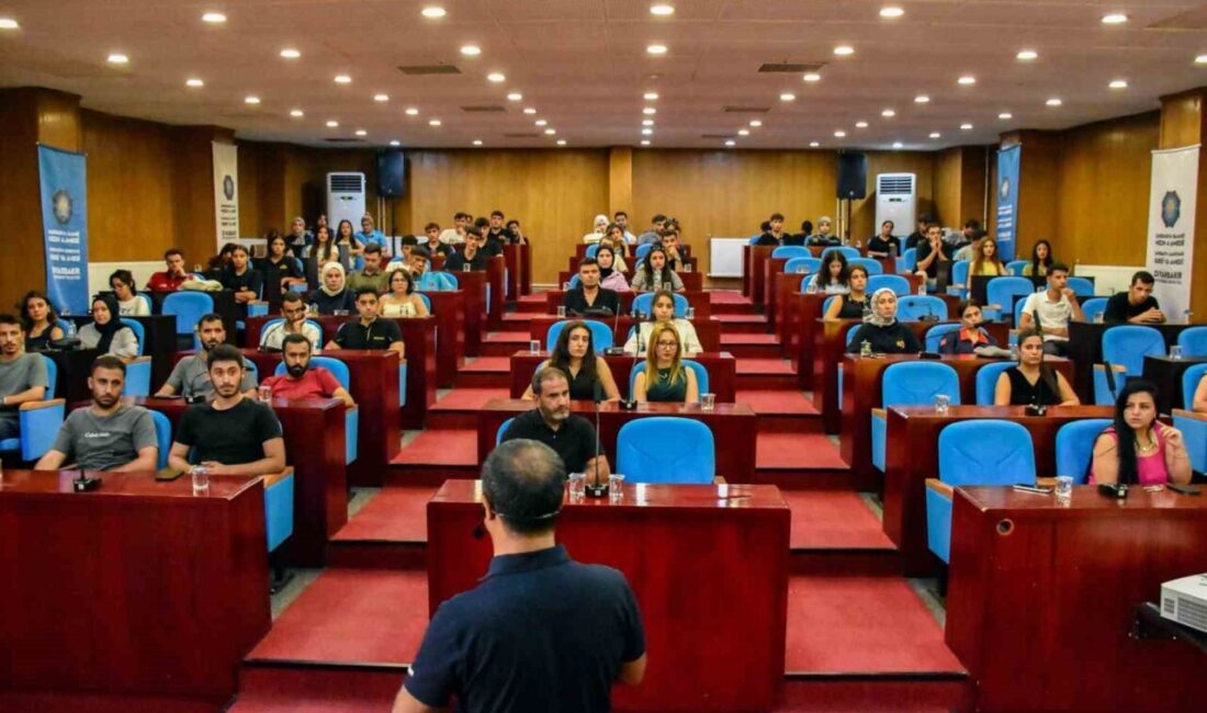 Diyarbakır Büyükşehir Belediyesi, stajyer öğrencileri iş hayatına hazırlamak amacıyla çalışma