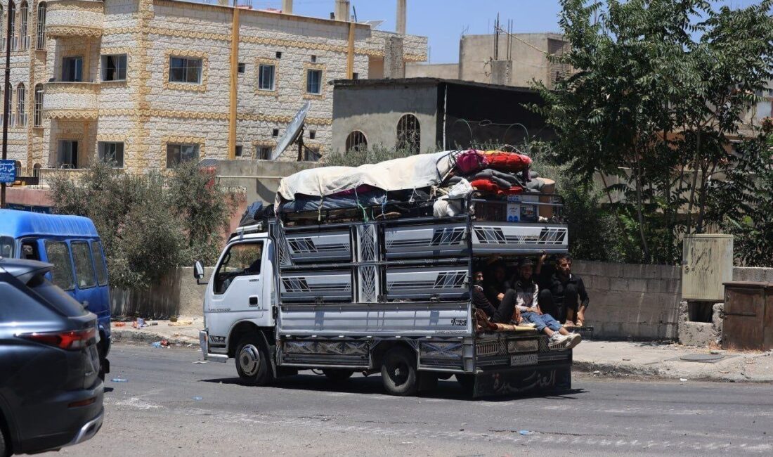 Suriye basını, Süveyda kentinde Dürzi ve Bedevi gruplar arasında çatışmaların